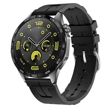 For Huawei Watch GT 4 / GT 3 / GT 2 46mm Waterproof Strap 22mm Liquid Silicone Watch Band