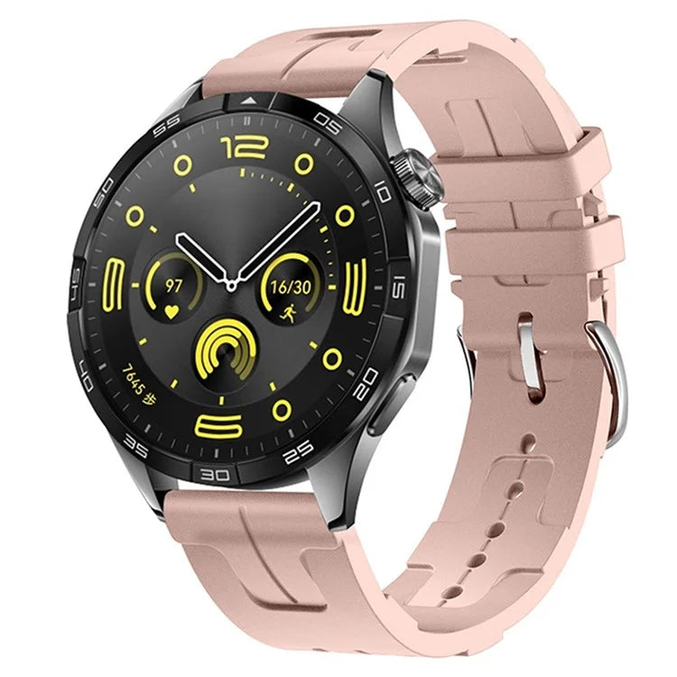 For Huawei Watch GT 4 / GT 3 / GT 2 46mm Waterproof Strap 22mm Liquid Silicone Watch Band