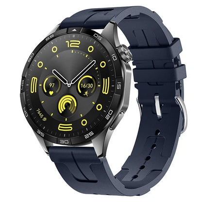 For Huawei Watch GT 4 / GT 3 / GT 2 46mm Waterproof Strap 22mm Liquid Silicone Watch Band