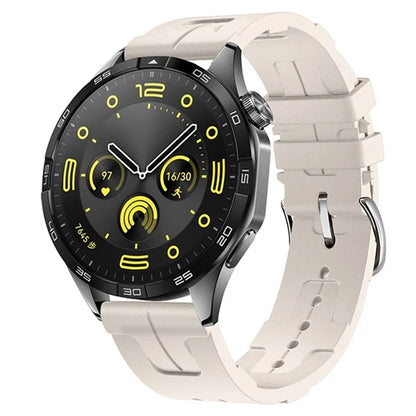 For Huawei Watch GT 4 / GT 3 / GT 2 46mm Waterproof Strap 22mm Liquid Silicone Watch Band