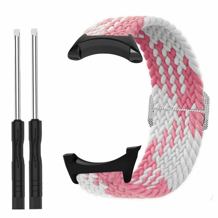 For Suunto Core Watch Band Stretchy 22mm Soft Nylon Elastic Braided Strap