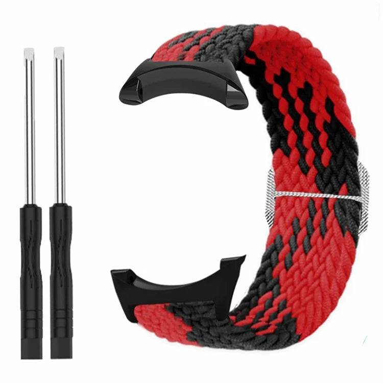 For Suunto Core Watch Band Stretchy 22mm Soft Nylon Elastic Braided Strap