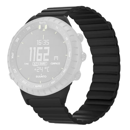 For Suunto Core Magnetic Watch Band 22mm Skin-Friendly Silicone Strap