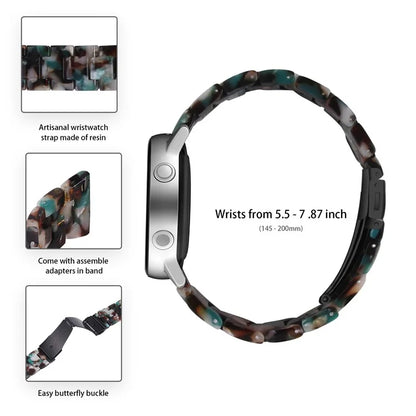 For Misfit Vapor Watch Band Waterproof Resin Replacement Watch Strap