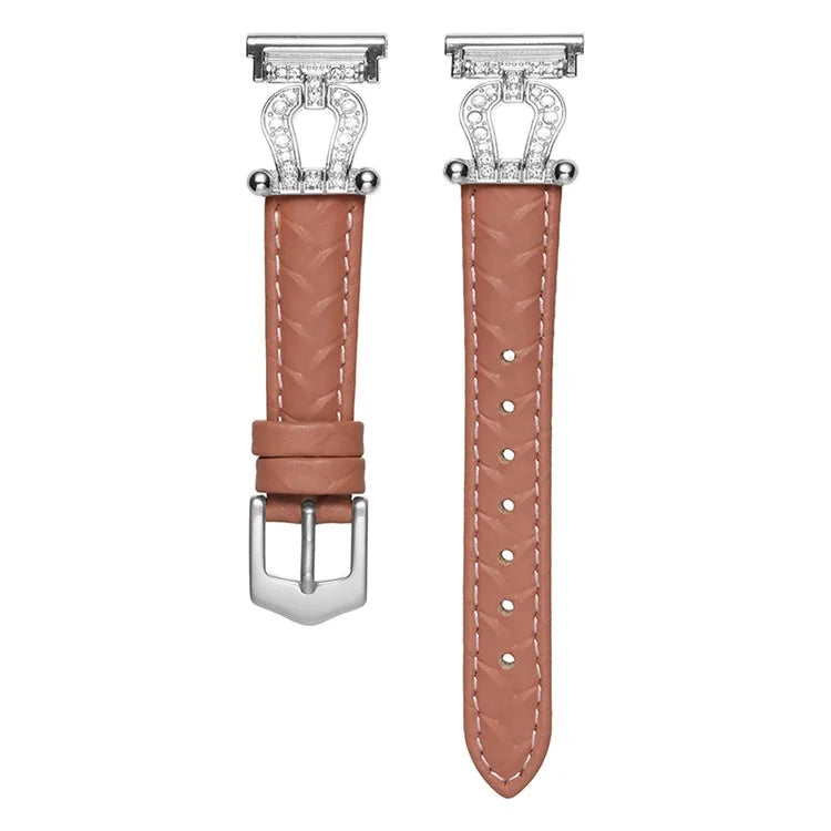 For Samsung Galaxy Watch3 45mm / Huawei Watch GT 4 46mm Watch Band 22mm Cowhide Leather Wrist Strap