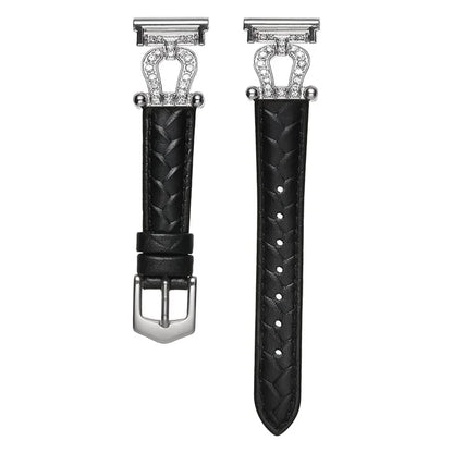 For Samsung Galaxy Watch3 45mm / Huawei Watch GT 4 46mm Watch Band 22mm Cowhide Leather Wrist Strap