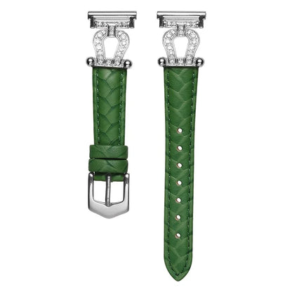 For Samsung Galaxy Watch3 45mm / Huawei Watch GT 4 46mm Watch Band 22mm Cowhide Leather Wrist Strap