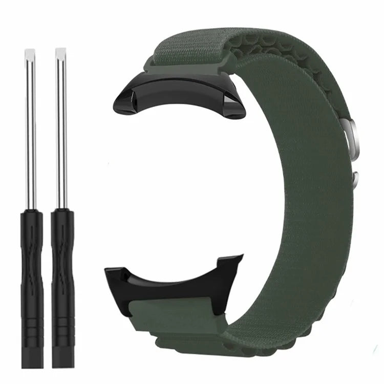 For Suunto Core Watch Band 22mm Nylon Loop Adjustable Wrist Strap with Connector