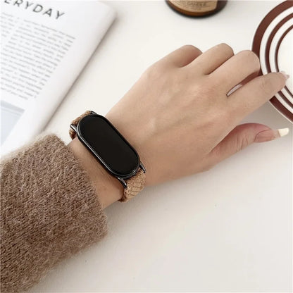 For Xiaomi Smart Band 8 Smartwatch Strap Corduroy Watch Band