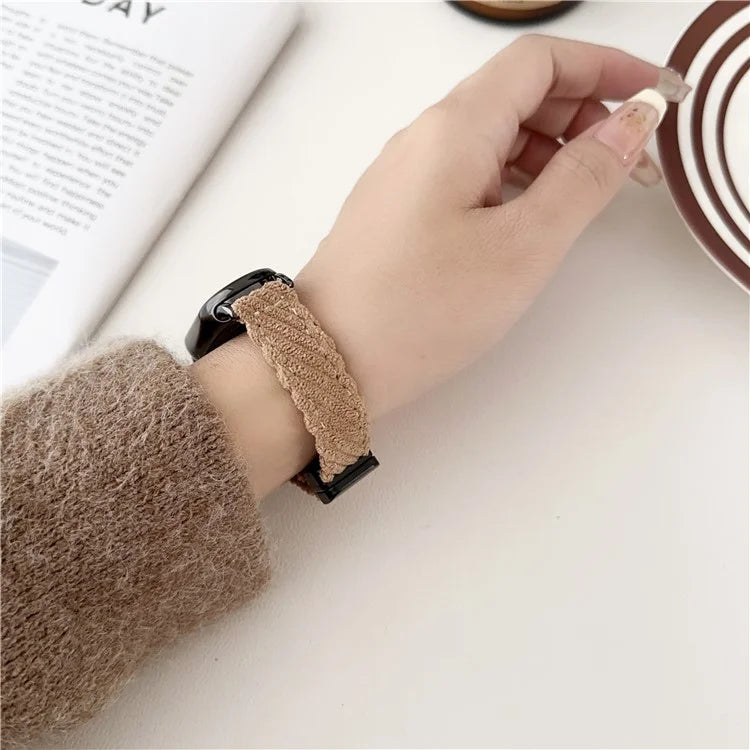 For Xiaomi Smart Band 8 Smartwatch Strap Corduroy Watch Band