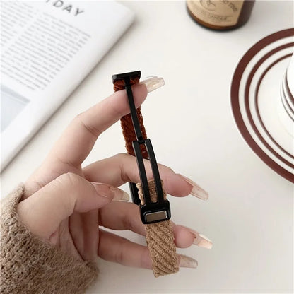 For Xiaomi Smart Band 8 Smartwatch Strap Corduroy Watch Band