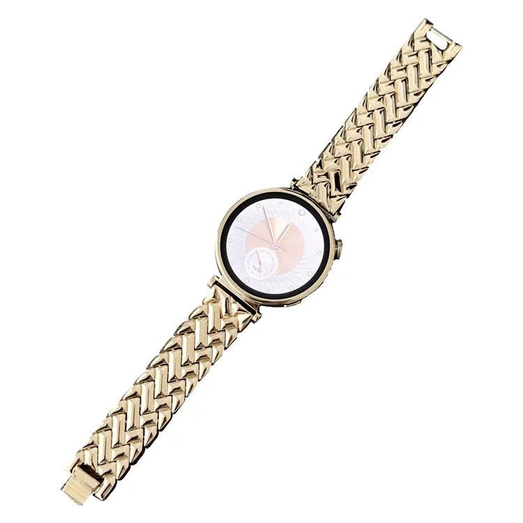 18mm V-shaped Zinc Alloy Watchband Metal Universal Replacement Watch Strap