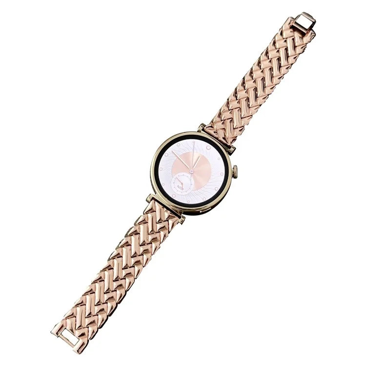 18mm V-shaped Zinc Alloy Watchband Metal Universal Replacement Watch Strap