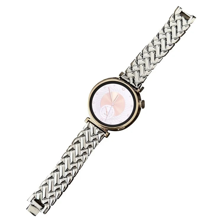 18mm V-shaped Zinc Alloy Watchband Metal Universal Replacement Watch Strap