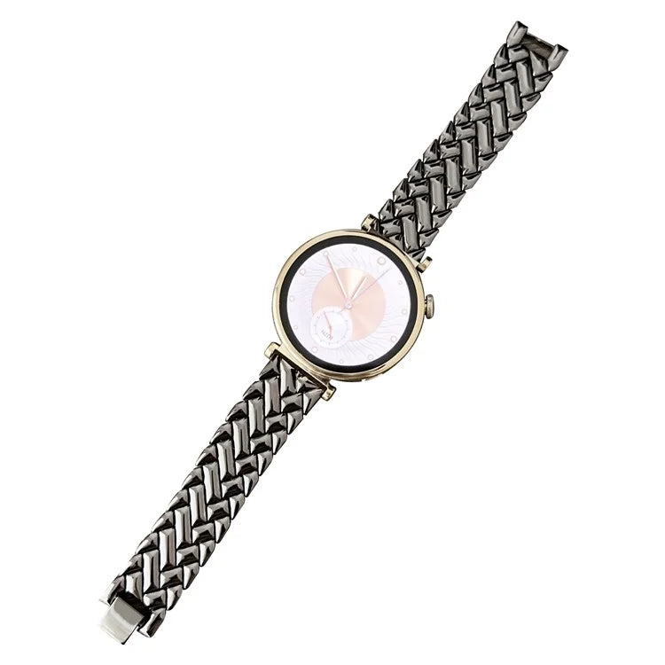 18mm V-shaped Zinc Alloy Watchband Metal Universal Replacement Watch Strap