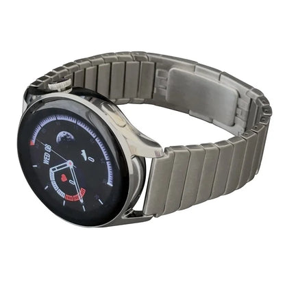For Samsung Galaxy Watch3 45mm / Huawei Watch GT 4 46mm Band 22mm Stainless Steel Watch Strap