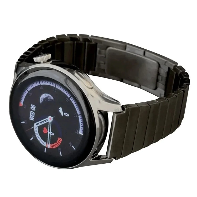 For Samsung Galaxy Watch3 45mm / Huawei Watch GT 4 46mm Band 22mm Stainless Steel Watch Strap