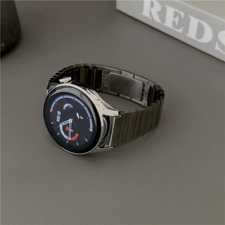 For Samsung Galaxy Watch3 45mm / Huawei Watch GT 4 46mm Band 22mm Stainless Steel Watch Strap