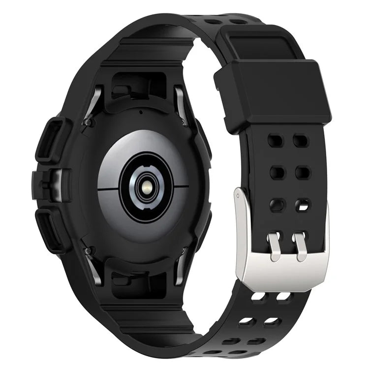 For Samsung Galaxy Watch4 40mm Silicone Watch Strap Wrist Band with Watch Case