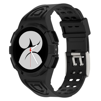 For Samsung Galaxy Watch4 40mm Silicone Watch Strap Wrist Band with Watch Case