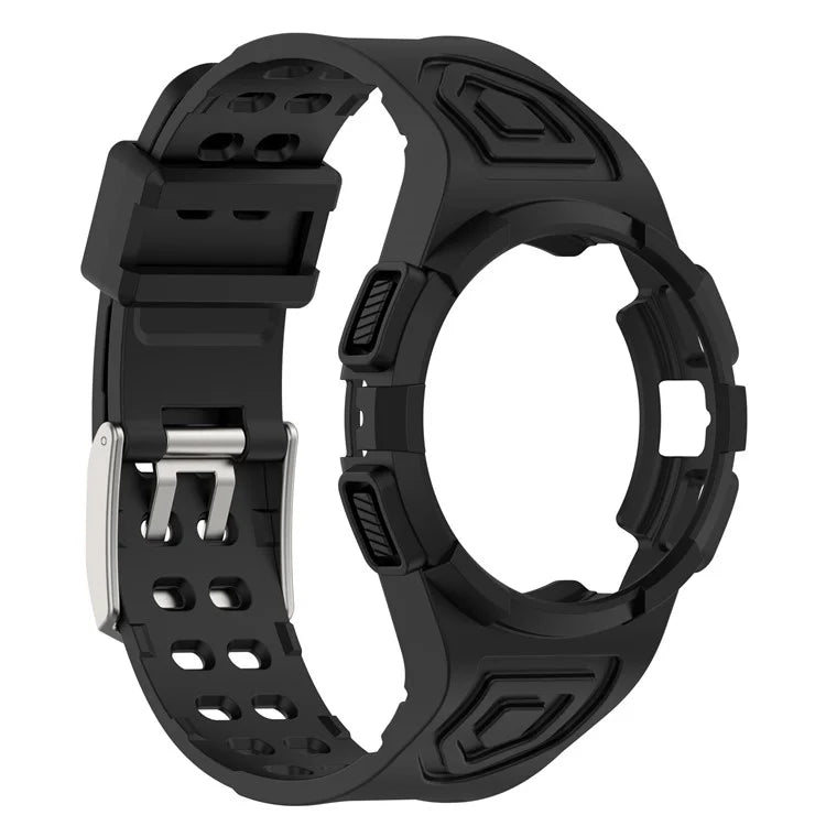 For Samsung Galaxy Watch4 40mm Silicone Watch Strap Wrist Band with Watch Case