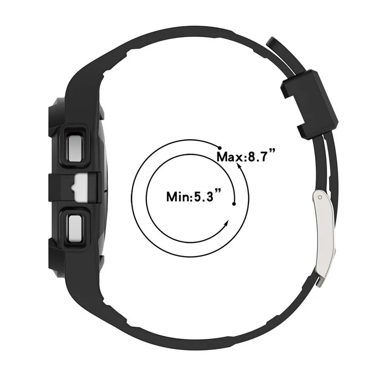 For Samsung Galaxy Watch4 40mm Silicone Watch Strap Wrist Band with Watch Case