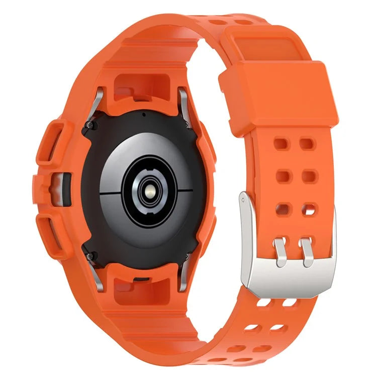 For Samsung Galaxy Watch4 40mm Silicone Watch Strap Wrist Band with Watch Case