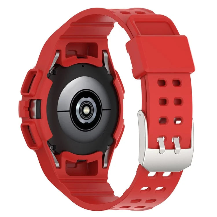 For Samsung Galaxy Watch4 40mm Silicone Watch Strap Wrist Band with Watch Case