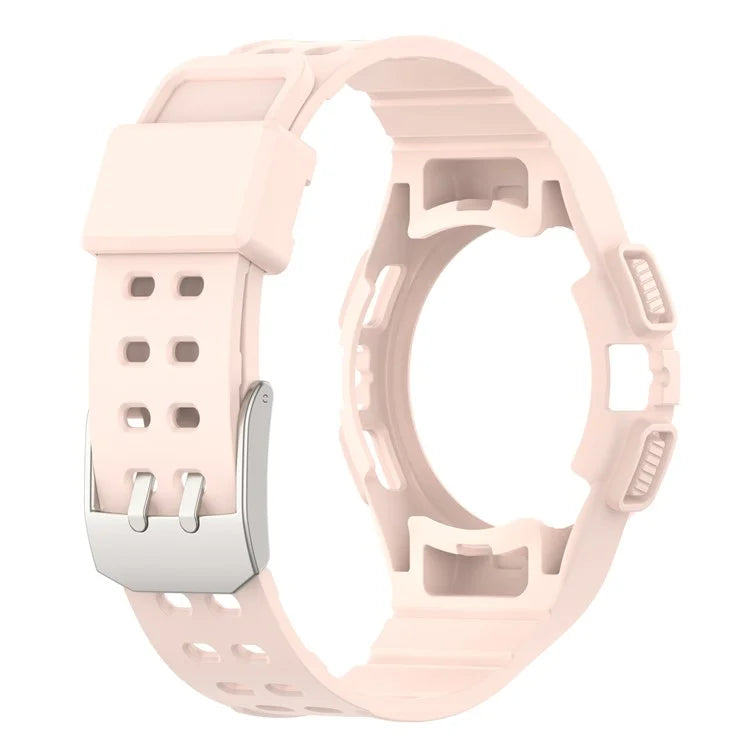 For Samsung Galaxy Watch4 40mm Silicone Watch Strap Wrist Band with Watch Case