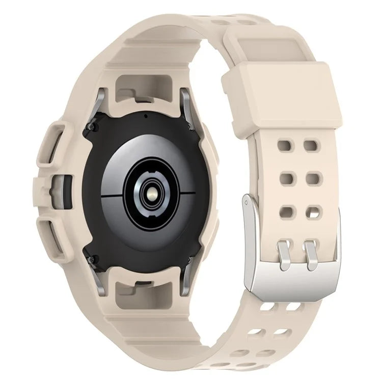 For Samsung Galaxy Watch4 40mm Silicone Watch Strap Wrist Band with Watch Case