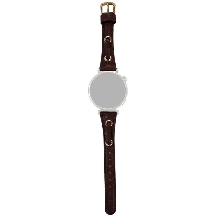 For Huawei Watch GT 4 41mm / Garmin Venu 3S Watch Band 18mm Leather Wrist Straps