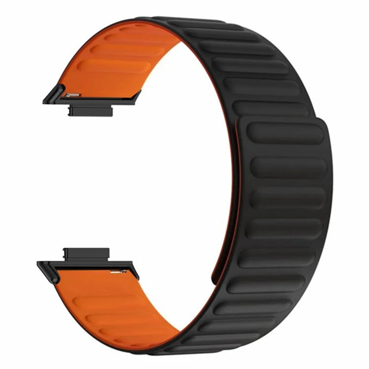 For Huawei Watch Fit 2 Magnetic Watch Strap Silicone Adjustable Wristband