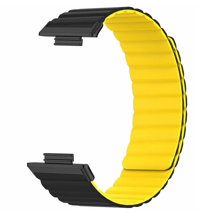 For Huawei Watch Fit 2 Magnetic Watch Strap Silicone Adjustable Wristband