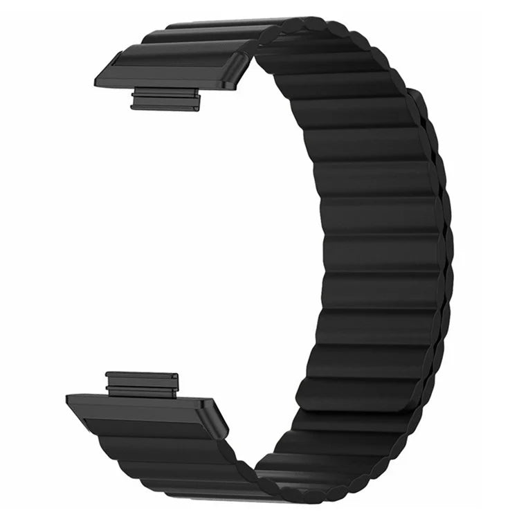 For Huawei Watch Fit 2 Magnetic Watch Strap Silicone Adjustable Wristband