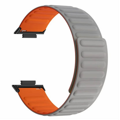 For Huawei Watch Fit 2 Magnetic Watch Strap Silicone Adjustable Wristband