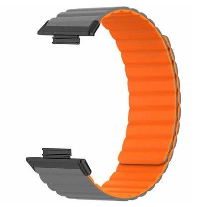 For Huawei Watch Fit 2 Magnetic Watch Strap Silicone Adjustable Wristband