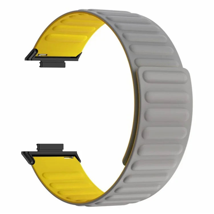 For Huawei Watch Fit 2 Magnetic Watch Strap Silicone Adjustable Wristband