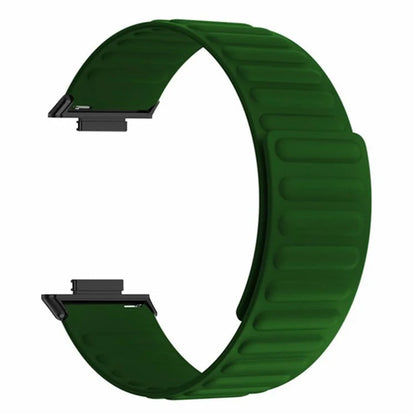 For Huawei Watch Fit 2 Magnetic Watch Strap Silicone Adjustable Wristband