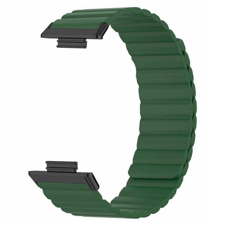 For Huawei Watch Fit 2 Magnetic Watch Strap Silicone Adjustable Wristband