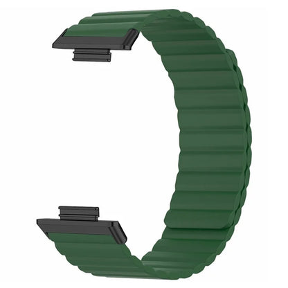 For Huawei Watch Fit 2 Magnetic Watch Strap Silicone Adjustable Wristband