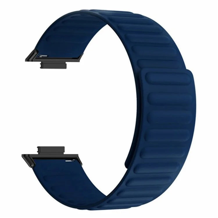 For Huawei Watch Fit 2 Magnetic Watch Strap Silicone Adjustable Wristband