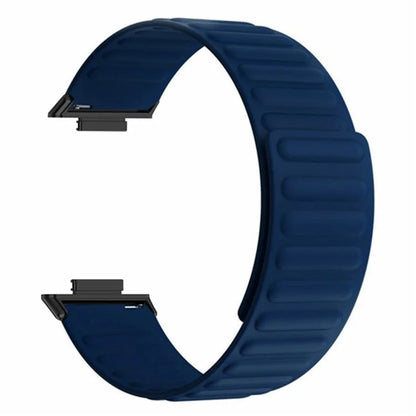 For Huawei Watch Fit 2 Magnetic Watch Strap Silicone Adjustable Wristband