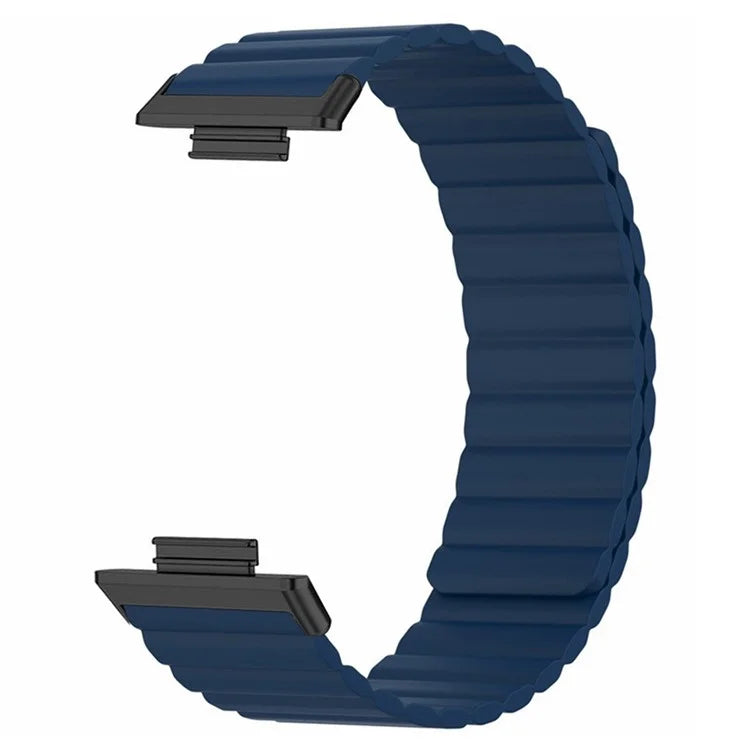 For Huawei Watch Fit 2 Magnetic Watch Strap Silicone Adjustable Wristband