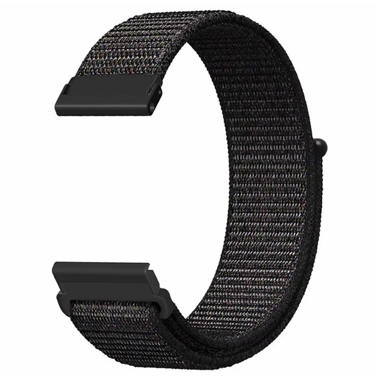 For Suunto Spartan Sport Wrist HR Baro / Suunto 7 Strap 24mm Nylon Sport Loop Watch Bands