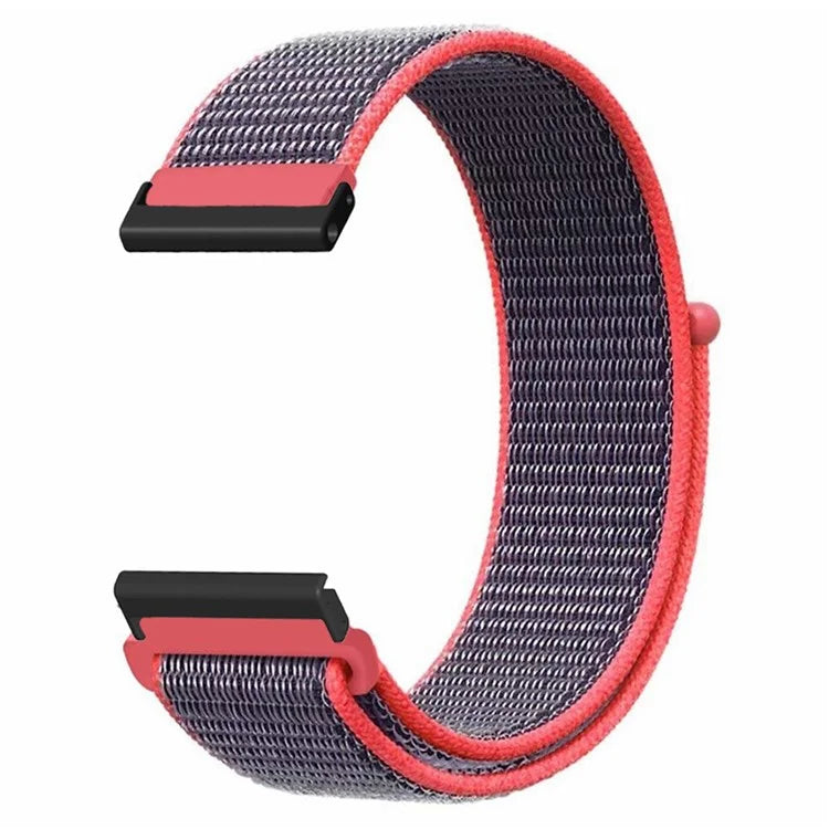 For Suunto Spartan Sport Wrist HR Baro / Suunto 7 Strap 24mm Nylon Sport Loop Watch Bands