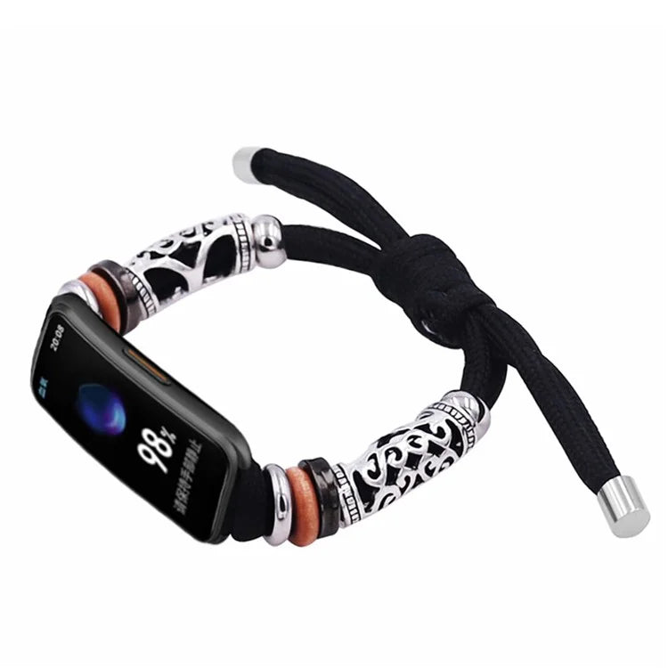 For Keep B4 / Huawei Watch Fit mini Beads Bracelet Braided Watch Band Strap