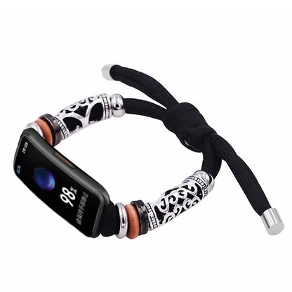 For Keep B4 / Huawei Watch Fit mini Beads Bracelet Braided Watch Band Strap