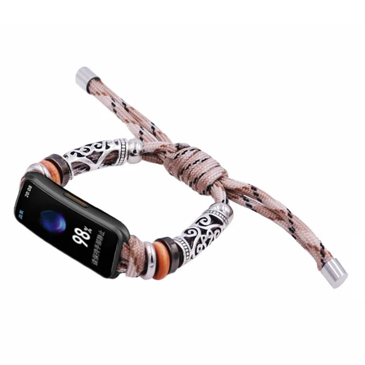 For Keep B4 / Huawei Watch Fit mini Beads Bracelet Braided Watch Band Strap