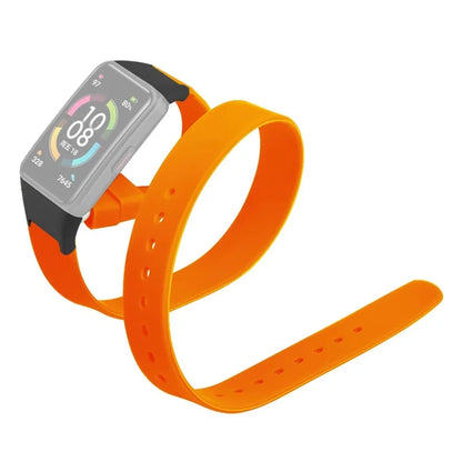 For Huawei Band 6 / Band 6 Pro / Honor Band 6 Strap Long Silicone Watch Bands