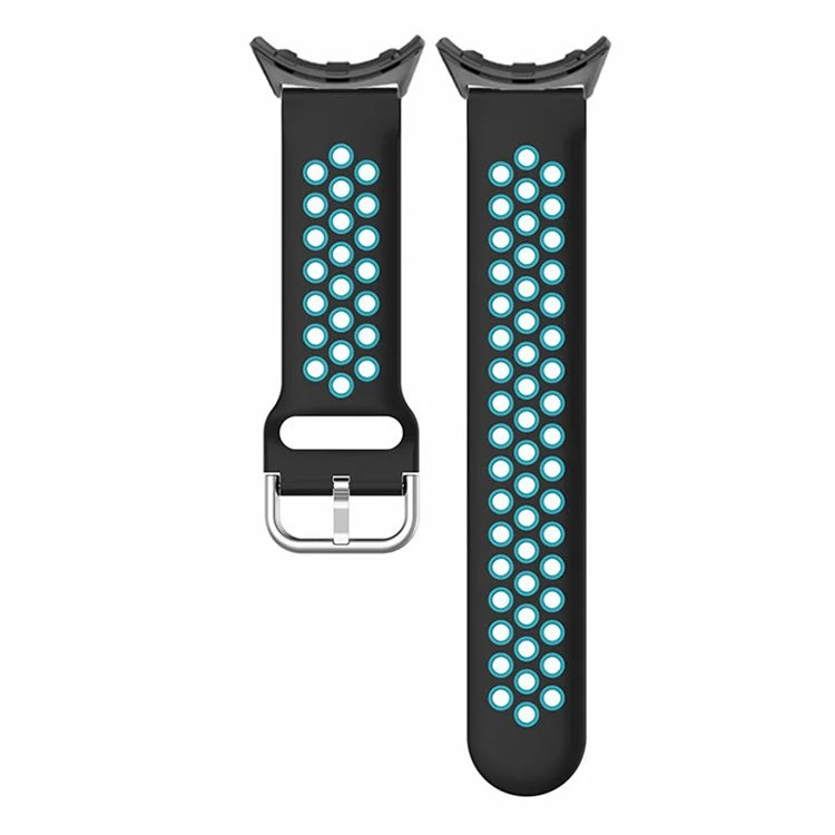 For Google Pixel Watch 2 / Pixel Watch Silicone Strap Dual Color Breathable Watch Bands